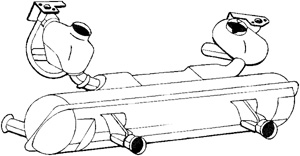 Bakre Ljudd�mpare in the group Exhaust parts / End Pipe at  Professional Parts Sweden AB (233-183)