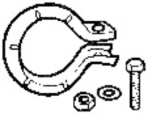 H�llare Avgassystem in the group Exhaust parts / Exhaust spare parts at  Professional Parts Sweden AB (250-003)