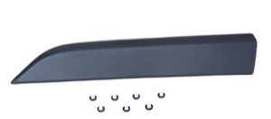Prydnads-/ Skyddlist Sidov�gg Svart in the group  at  Professional Parts Sweden AB (25010011)