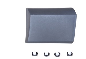Prydnads-/ Skyddlist Sidov�gg Svart in the group  at  Professional Parts Sweden AB (25010015)