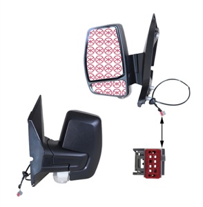 Utv.Spegel Vänster in the group Body parts / Mirror / Outside Mirror at  Professional Parts Sweden AB (25011041)