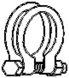 Klämma Avgassystem Diameter (Mm): 65 in the group Exhaust parts / Exhaust spare parts at Professional Parts Sweden AB (250-465)