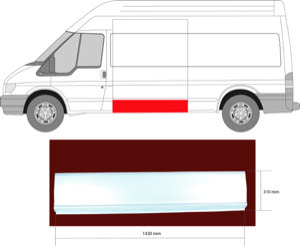 Sdov�gg V�nster in the group Body parts / Body Panel / Body Panel, Sidewall at  Professional Parts Sweden AB (2509003)