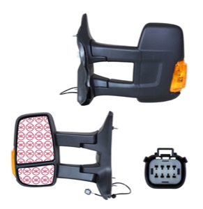 Utv.Spegel Hger Lng Spegelarm in the group  at  Professional Parts Sweden AB (25121026)