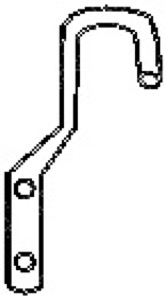 H�llare avgassystem in the group Exhaust parts / Exhaust spare parts at  Professional Parts Sweden AB (251-303)