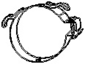 H�llare Avgassystem in the group Exhaust parts / Exhaust spare parts at  Professional Parts Sweden AB (251-943)