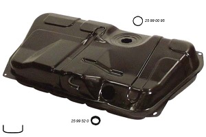 Br�nsletank 55L Diesel in the group Body parts / Body Parts / Fuel Tank Filling / Fuel Tank at  Professional Parts Sweden AB (2530009)