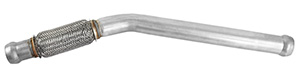 Exhaust pipe i gruppen Avgasdelar / Avgassystem ljuddmpare & kit hos  Professional Parts Sweden AB (25340741)