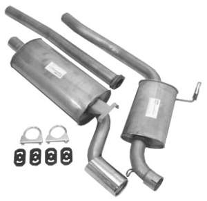 Stainless exhaust sport system i gruppen Tillfälligt dolda artiklar hos Professional Parts Sweden AB (253430157-2S)