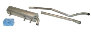 Exhaust system i gruppen Avgasdelar / Avgassystem ljuddmpare & kit hos  Professional Parts Sweden AB (253448012)