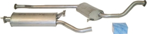Exhaust system i gruppen Avgasdelar / Avgassystem ljuddmpare & kit hos  Professional Parts Sweden AB (253448020)