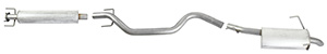 Exhaust system i gruppen Avgasdelar / Avgassystem ljuddmpare & kit hos  Professional Parts Sweden AB (253448032)