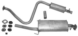 Stainless exhaust system i gruppen Tillflligt dolda artiklar hos  Professional Parts Sweden AB (253450005)