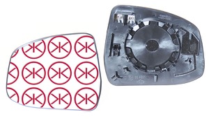 Spegelglas Yttre Spegel Vänster in the group Body parts / Mirror / Mirror Glass, Outside Mirror at  Professional Parts Sweden AB (25361061)