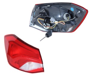 Kombinationsbackljus V�nster in the group Headlights / Lightning / Tail lights at  Professional Parts Sweden AB (25370703A1)