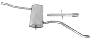 Intermediate muffler in the group Exhaust parts / Exhaust muffler & kits at  Professional Parts Sweden AB (25431971)