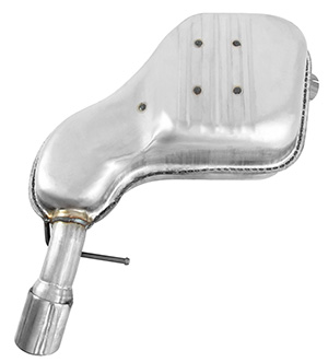 Rear muffler in the group Exhaust parts / Exhaust muffler & kits at  Professional Parts Sweden AB (25432328)