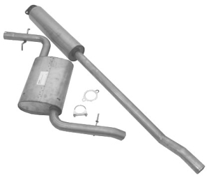 Stainless exhaust system i gruppen Tillflligt dolda artiklar hos  Professional Parts Sweden AB (254360000)