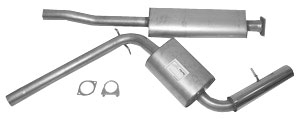 Stainless exhaust sport system i gruppen Tillflligt dolda artiklar hos  Professional Parts Sweden AB (254360401S)