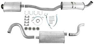 Exhaust system i gruppen Avgasdelar / Avgassystem ljuddmpare & kit hos  Professional Parts Sweden AB (254368011)