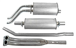 Exhaust system i gruppen Avgasdelar / Avgassystem ljuddmpare & kit hos  Professional Parts Sweden AB (254368021)