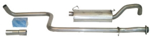 Exhaust system i gruppen Avgasdelar / Avgassystem ljuddmpare & kit hos  Professional Parts Sweden AB (254368040)