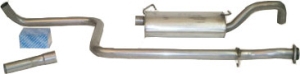 Exhaust system i gruppen Avgasdelar / Avgassystem ljuddmpare & kit hos  Professional Parts Sweden AB (254368041)