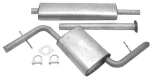 Stainless exhaust system i gruppen Tillflligt dolda artiklar hos  Professional Parts Sweden AB (254370100)