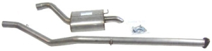 Stainless exhaust sport system i gruppen Tillflligt dolda artiklar hos  Professional Parts Sweden AB (254370300S)