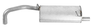 Exhaust muffler rear in the group Exhaust parts / Exhaust muffler & kits at  Professional Parts Sweden AB (25437139)