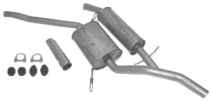 Stainless exhaust system i gruppen Tillflligt dolda artiklar hos  Professional Parts Sweden AB (254385001)
