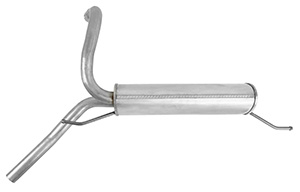 Exhaust muffler middle in the group Exhaust parts / Exhaust muffler & kits at  Professional Parts Sweden AB (25438959)