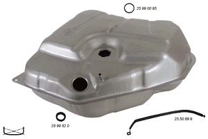 Br�nsletank Ej Inj 60L in the group Body parts / Body Parts / Fuel Tank Filling / Fuel Tank at  Professional Parts Sweden AB (2550008)