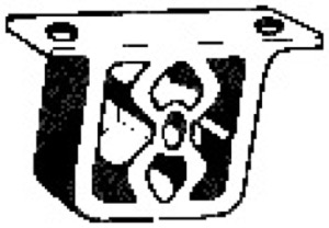 Gummilist Avgassystem in the group  at  Professional Parts Sweden AB (255-219)