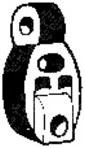 Gummilist Avgassystem in the group  at  Professional Parts Sweden AB (255-055)