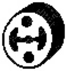 Gummilist Avgassystem in the group  at  Professional Parts Sweden AB (255-099)