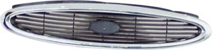 Kylargrill bensin komplett-del svart in the group Body parts / Body Parts / Radiator Grille / Radiator Grille at  Professional Parts Sweden AB (2554990)
