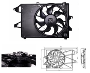 Flakt kylare polantal: 3 in the group Cooling / ventilation / Radiator fan at  Professional Parts Sweden AB (25552603)