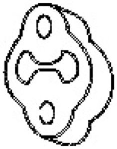 Gummilist Avgassystem in the group  at  Professional Parts Sweden AB (255-623)