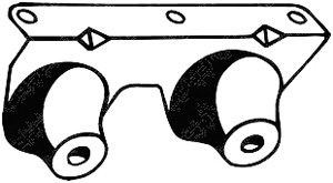 Gummilist Avgassystem in the group  at  Professional Parts Sweden AB (255-796)