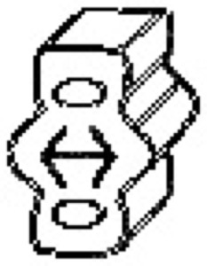 Gummilist Avgassystem in the group  at  Professional Parts Sweden AB (255-809)