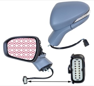 Utv.Spegel Vänster in the group Body parts / Mirror / Outside Mirror at  Professional Parts Sweden AB (25581033)