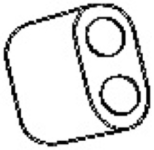 Gummilist Avgassystem in the group  at  Professional Parts Sweden AB (255-819)