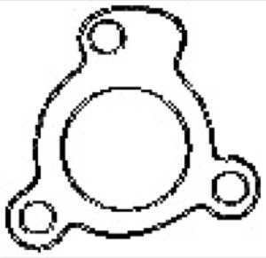 Packning Avgasrr in the group Exhaust parts / Exhaust spare parts at  Professional Parts Sweden AB (256-045)