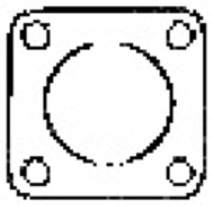 Packning Avgasrr in the group Exhaust parts / Exhaust spare parts at  Professional Parts Sweden AB (256-931)