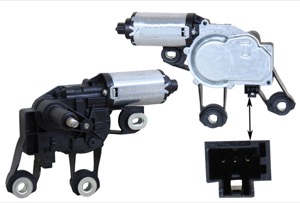 Vindrutetorkarmotor Bak in the group Wiper equipment / Wiper motor at  Professional Parts Sweden AB (25647170)