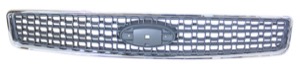 Kylargrill Krom/Svart in the group Body parts / Body Parts / Radiator Grille / Radiator Grille at  Professional Parts Sweden AB (2576993)