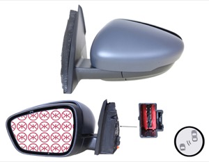Utv.Spegel V�nster in the group Body parts / Mirror / Outside Mirror at  Professional Parts Sweden AB (25771045A1)