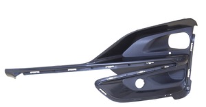 Ventilationsgaller St�tf�ngare Svart in the group Body parts / Body Parts / Radiator Grille / Radiator Grille at  Professional Parts Sweden AB (2577915)