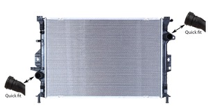 Kylare motorkylning in the group Cooling / ventilation / Radiator at  Professional Parts Sweden AB (2579302206)